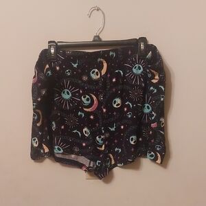 Disney The Nightmare Before Christmas Black Pajama Shorts Sz 2X Fit Like 3X/4X